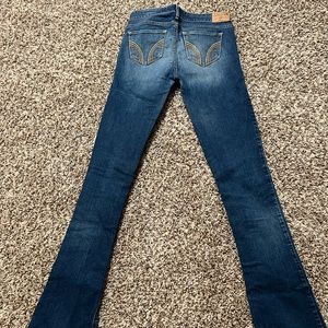 Hollister boot cut jeans..
